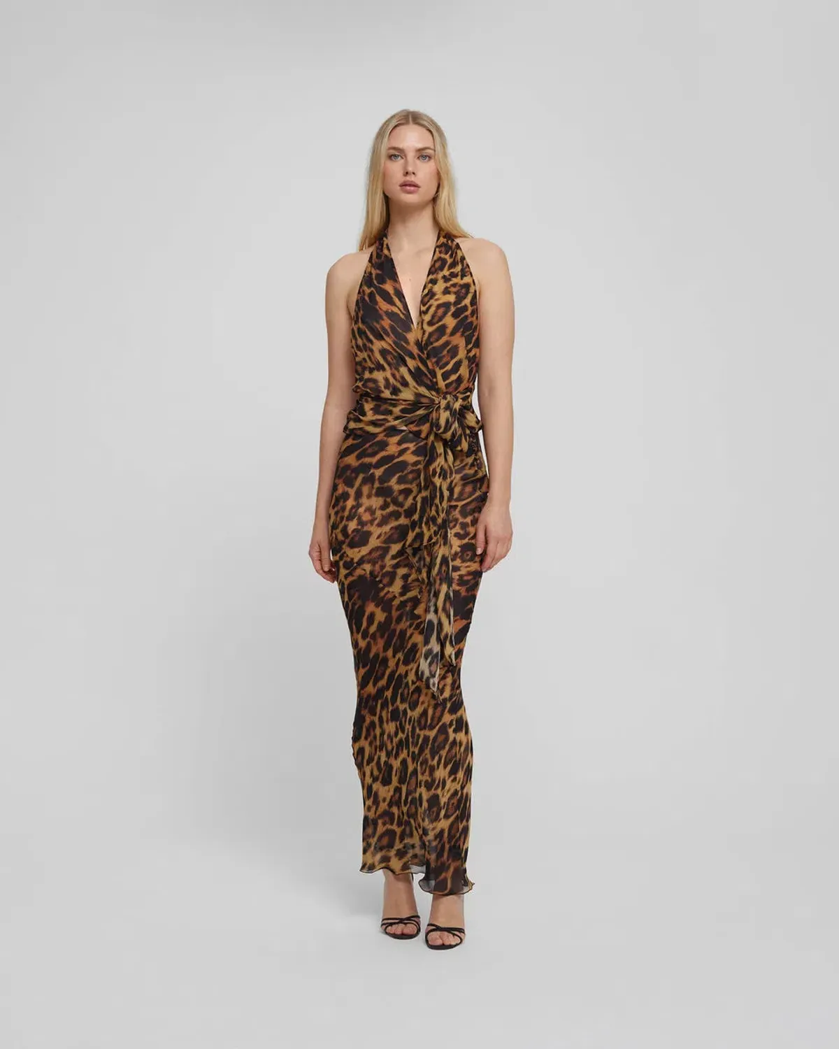 Rat & Boa Monique Set Leopard Print Size 8 - Image 1