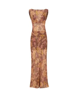 Hansen & Gretel Emmery Dress Ruby Bohemia Size S/ AU 8 for rent on The Volte - image 3