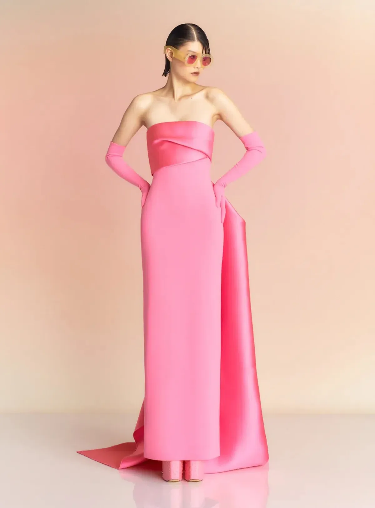 Solace London The Kinsley Maxi Dress in Rose Pink Size 12 - Image 1
