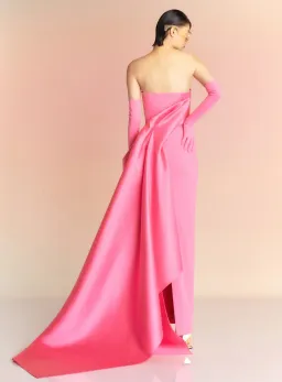 Solace London The Kinsley Maxi Dress in Rose Pink Size 12 for rent on The Volte - image 5