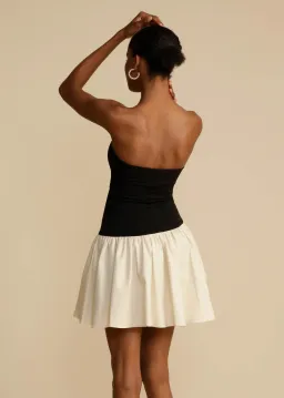 Arcina Ori Celine Mini Dress Black/White Size XS / AU 6 for rent on The Volte - image 2