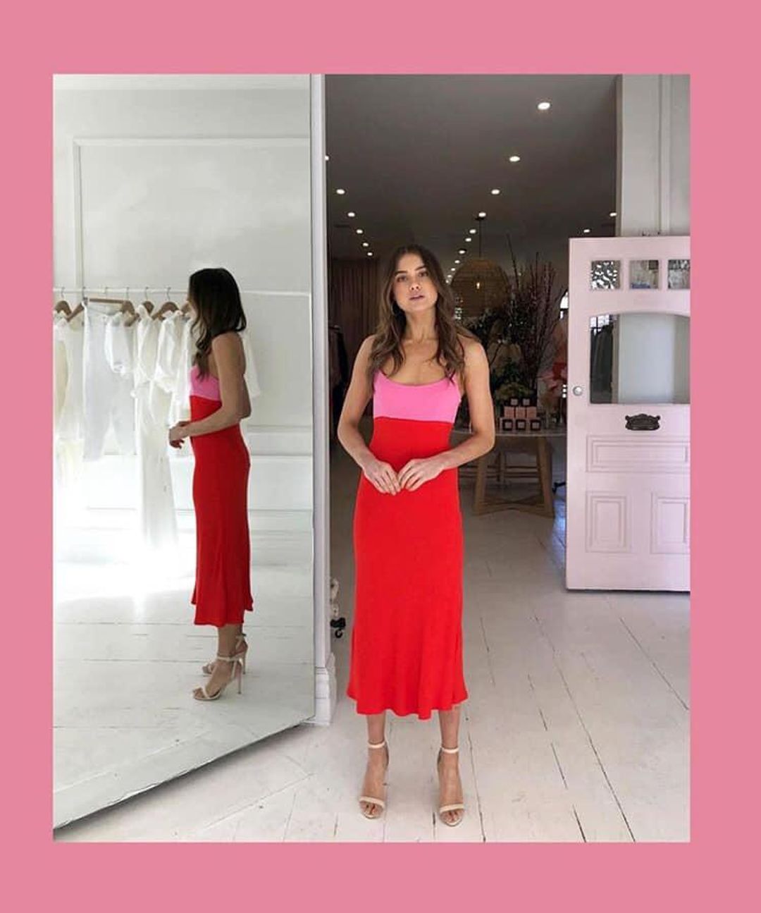 By Johnny Zinnia Slip Dress for rent on The Volte - main image