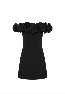Rebecca Vallance Odetta Mini Dress Black Size 8 for rent on The Volte - image 6