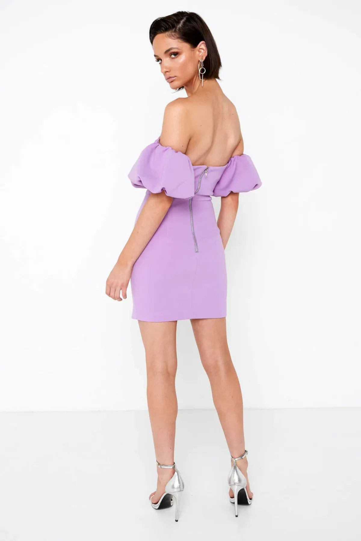 Mossman More Than Words Dress Purple Size 6 - Image 2