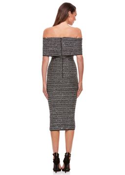 Eliya The Label Lenora Midi Dress Grey Size 8 for rent on The Volte - image 4