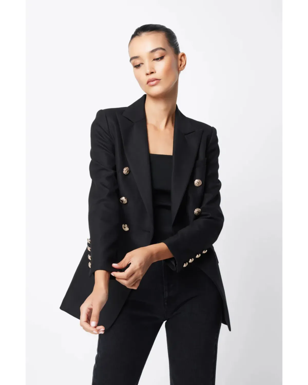 Mossman Signature Blazer Black Size AU 10 - Image 2