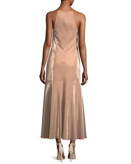 Camilla & Marc Opasidy Halter Neck Dress Pink Size 10 for rent on The Volte - image 2