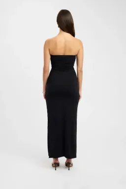 Kookai Tayla Trim Maxi Dress in Black Size 34 / XS / AU 6 for rent on The Volte - image 3