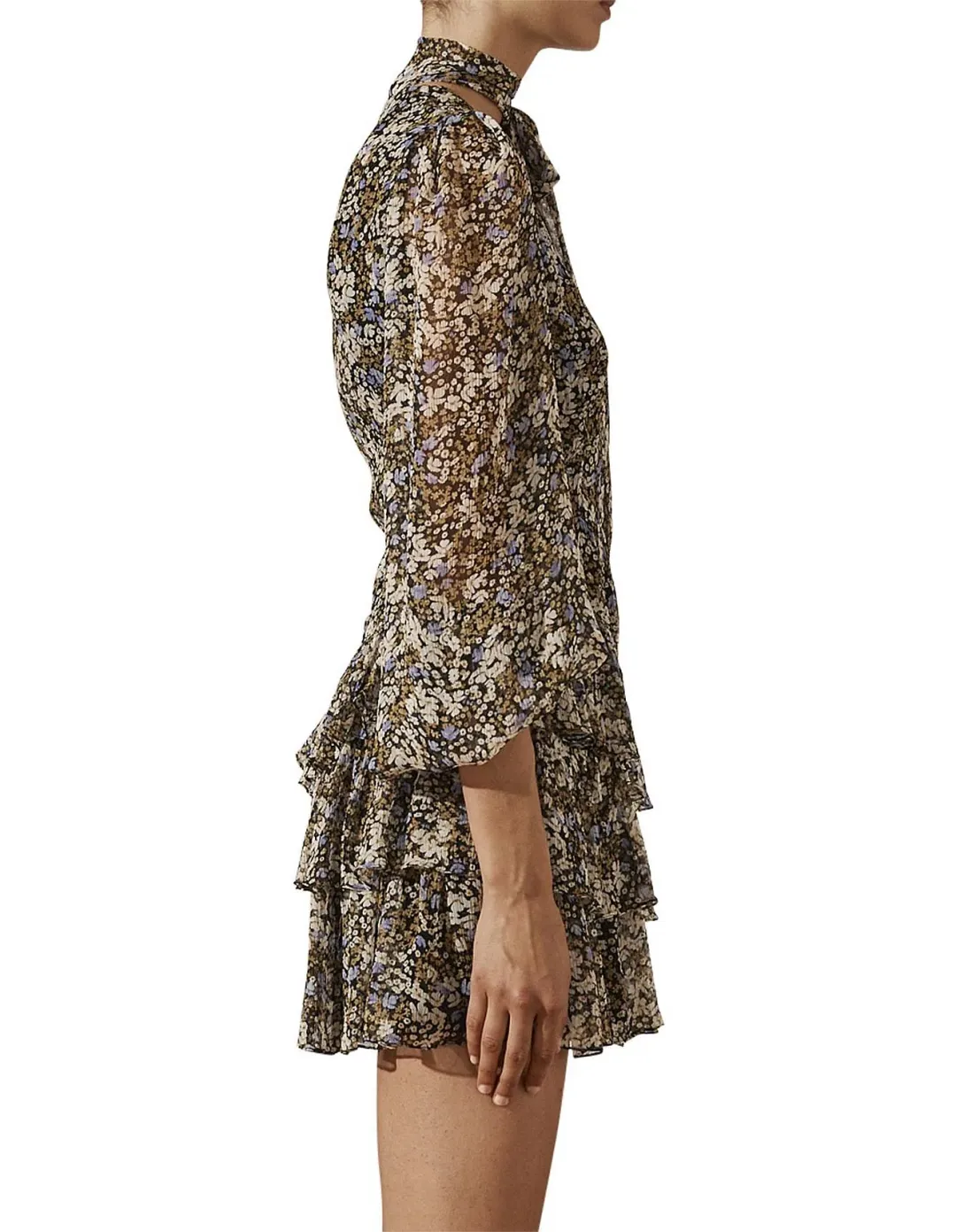 Shona Joy Valentina Dress Floral Size 6 for rent on The Volte - main image