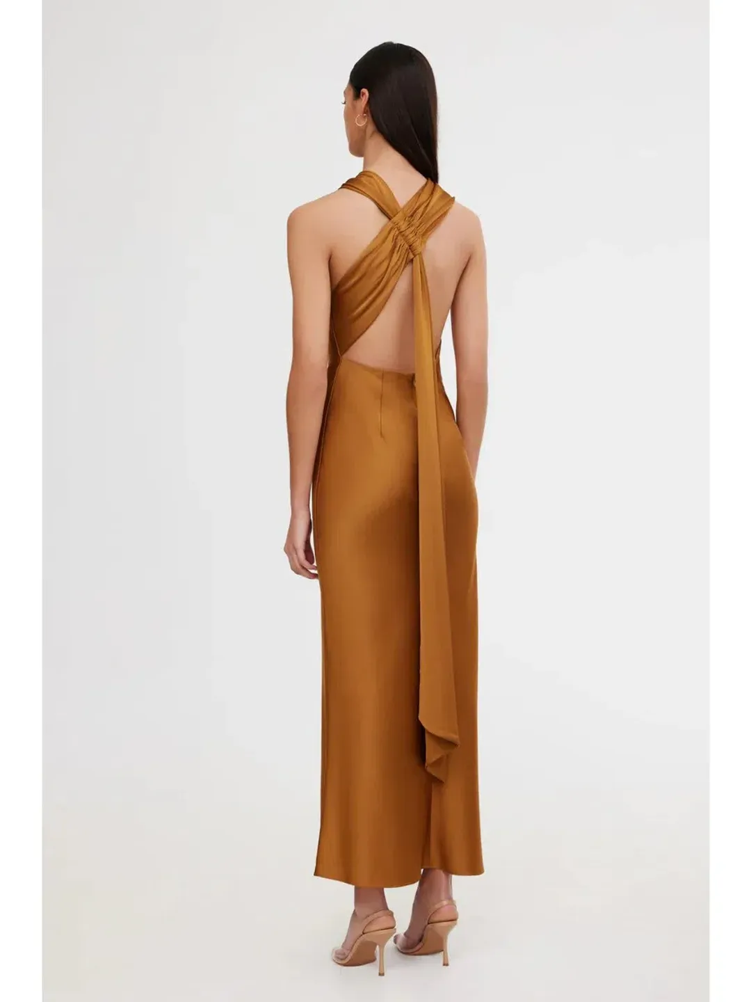 Significant Other Annabel Dress Brown Size 10 for rent on The Volte - main image