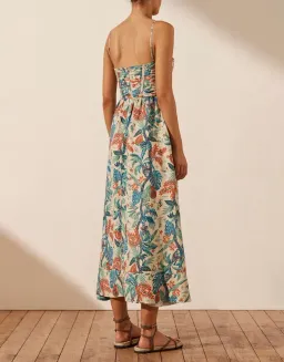 Shona Joy Mahalo Ruched Panel Midi Dress; size 12 for rent on The Volte - image 4