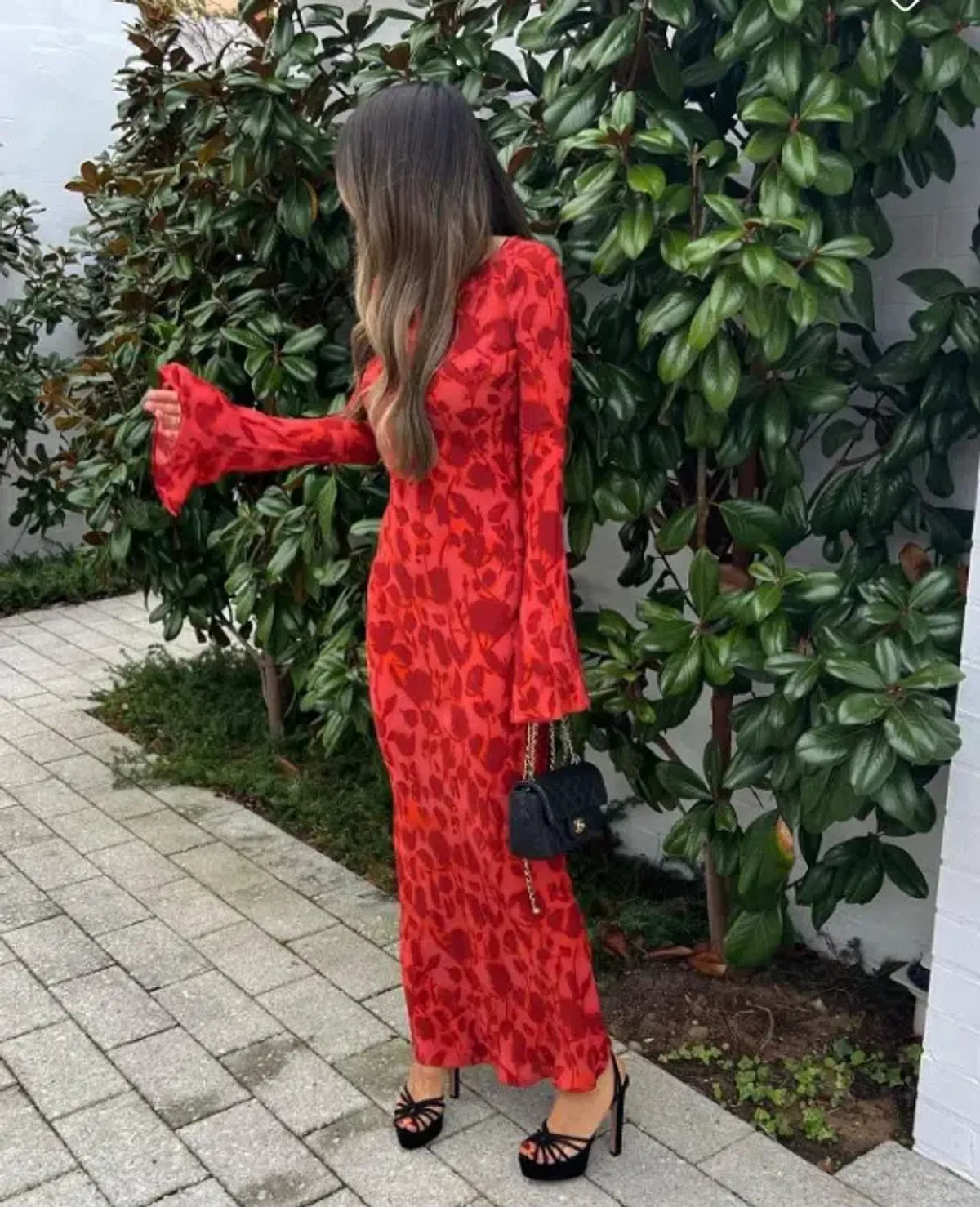 Realisation Par The Gia Maxi Dress Havana Print Size L - Image 5