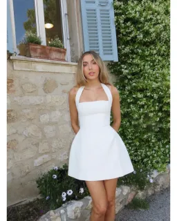 Odd Muse Ultimate Muse Structured Mini Dress White Size S / AU 8 for rent on The Volte - image 5
