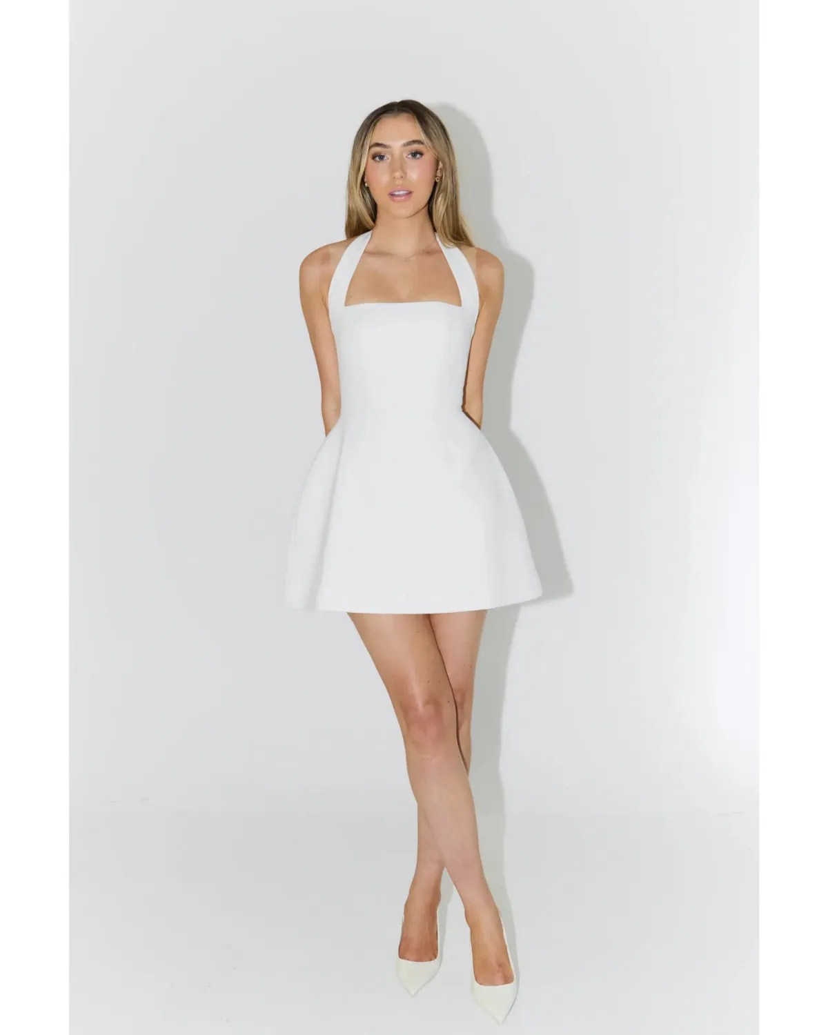 Odd Muse Ultimate Muse Structured Mini Dress White Size S / AU 8 - Image 4