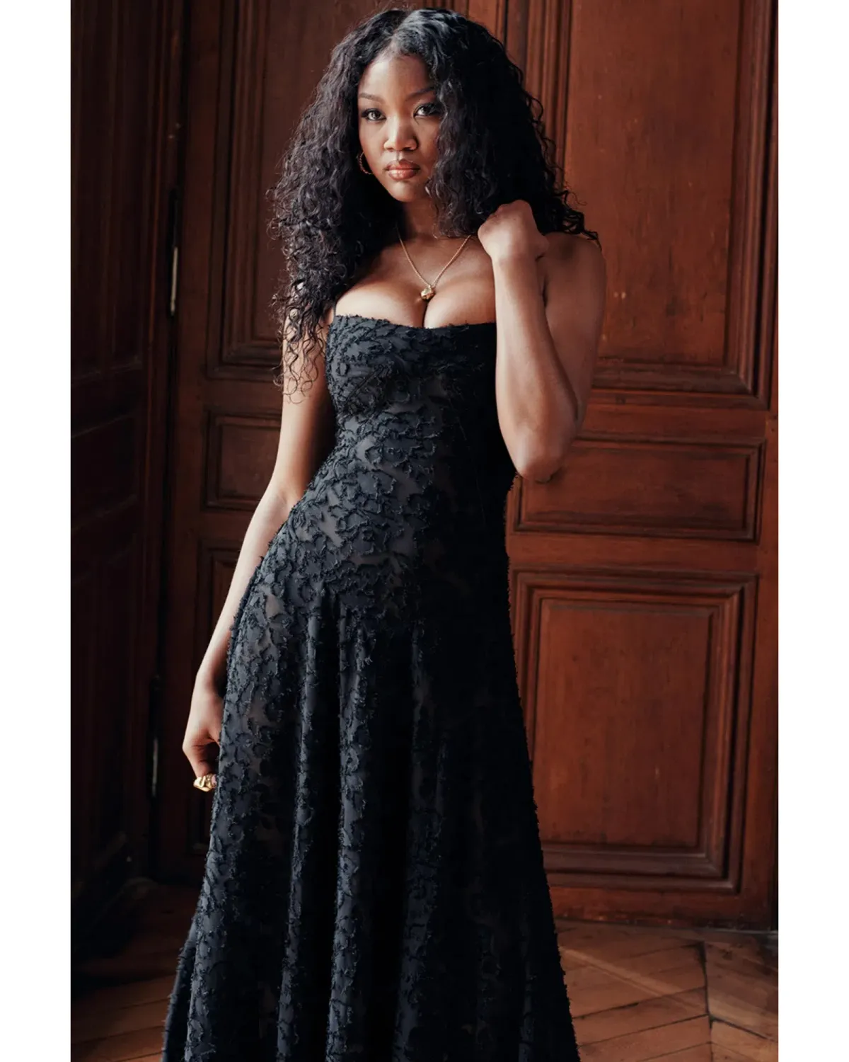 House Of CB Seren Maxi Dress in Black Size AU S / AU 8 - Image 4