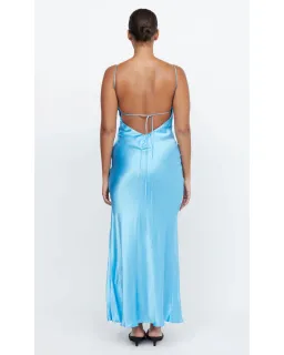 Bec & Bridge Ren Split Maxi Dress Topaz Blue Size AU 6 for rent on The Volte - image 2