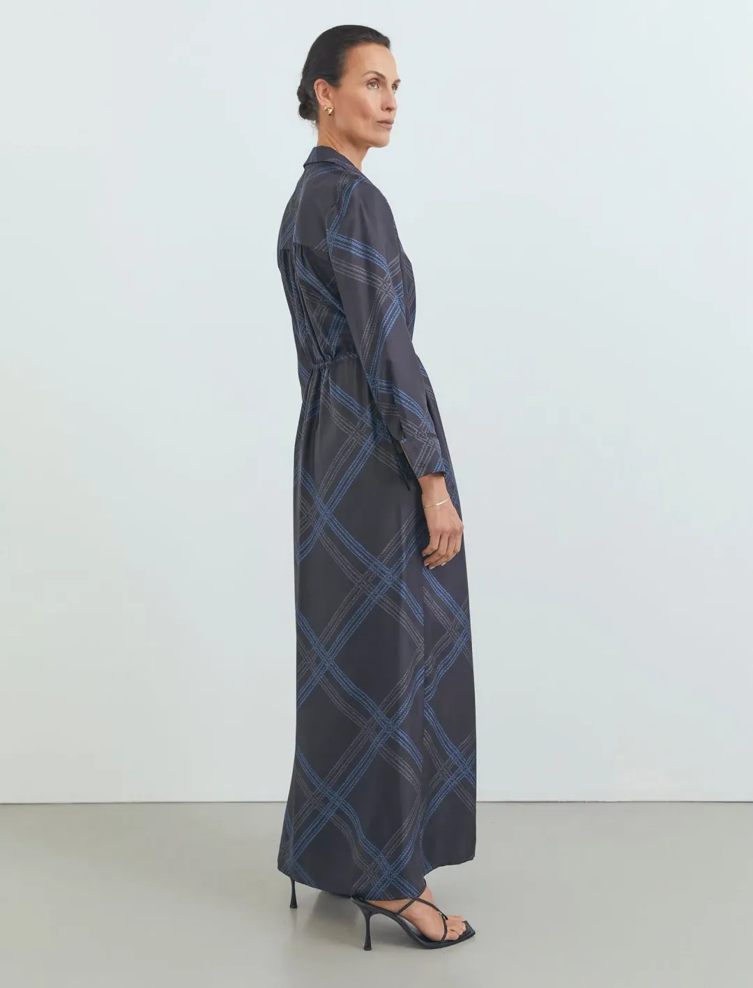 Viktoria and Woods Flawless Shirt Dress in Patchwork Print Size 0 / AU 6 for rent on The Volte - main image