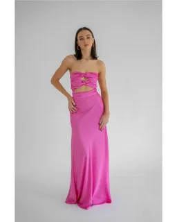 HNTR The Label Inka Gown Pink Size S / AU 8 for rent on The Volte - image 2