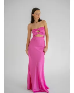 HNTR The Label Inka Gown Pink Size S / AU 8 for rent on The Volte - image 1