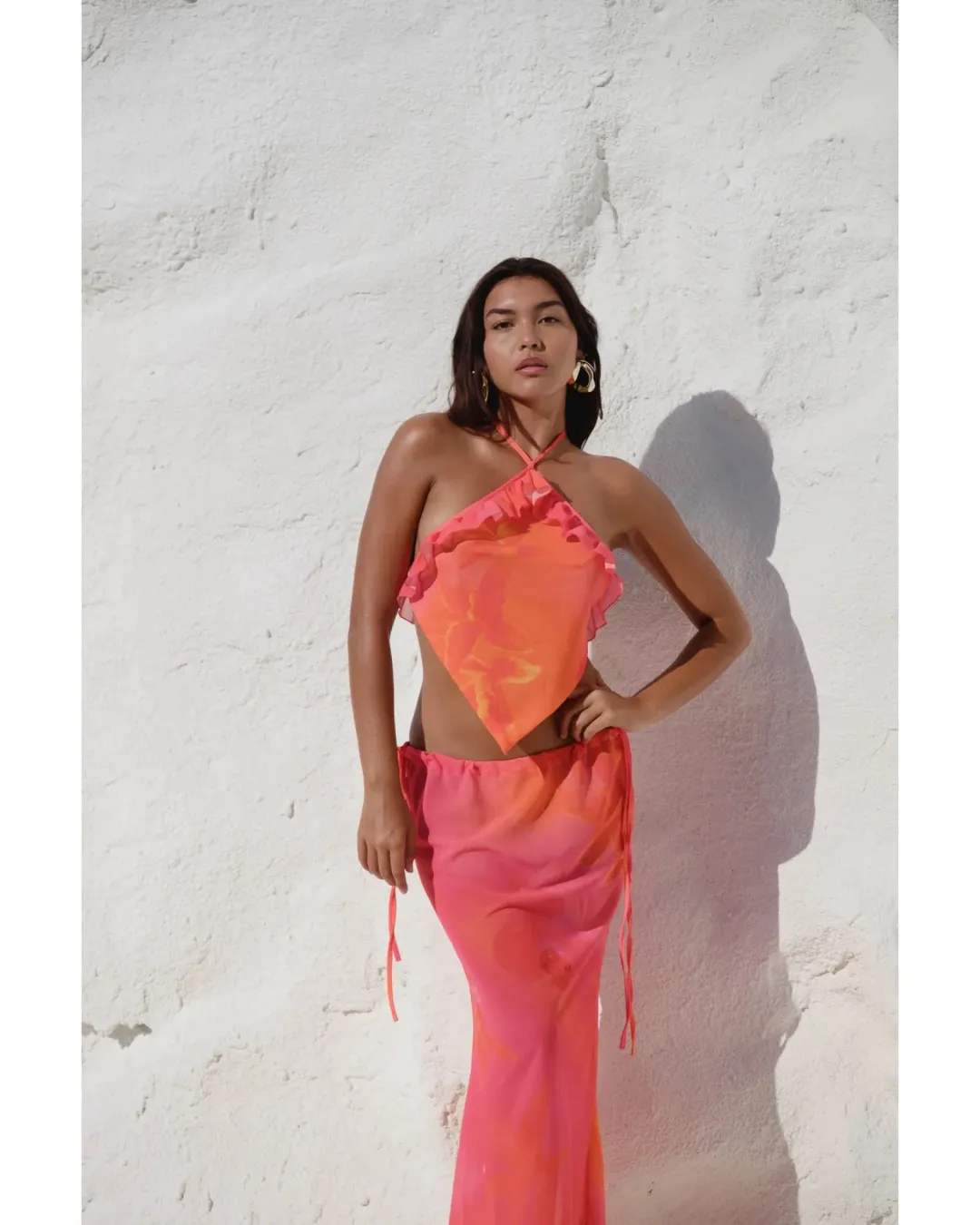 HNTR The Label Rio Set Orange Size XS / AU 6 for rent on The Volte - main image