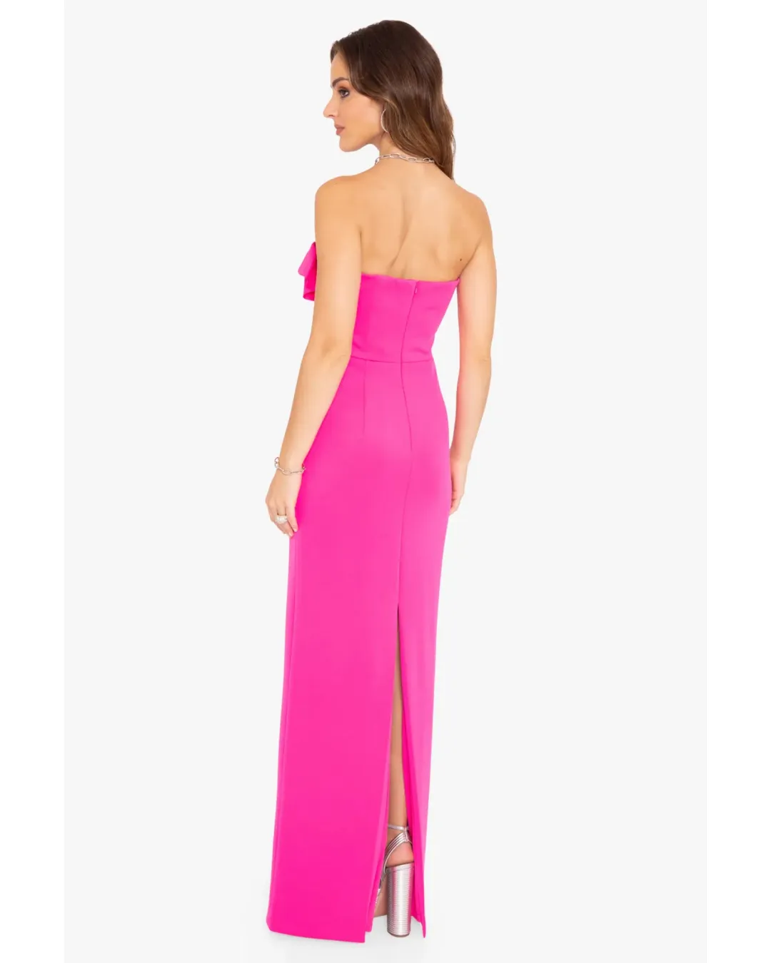 Black Halo Divina Gown Iconic Pink Size XS / AU 6 for rent on The Volte - main image