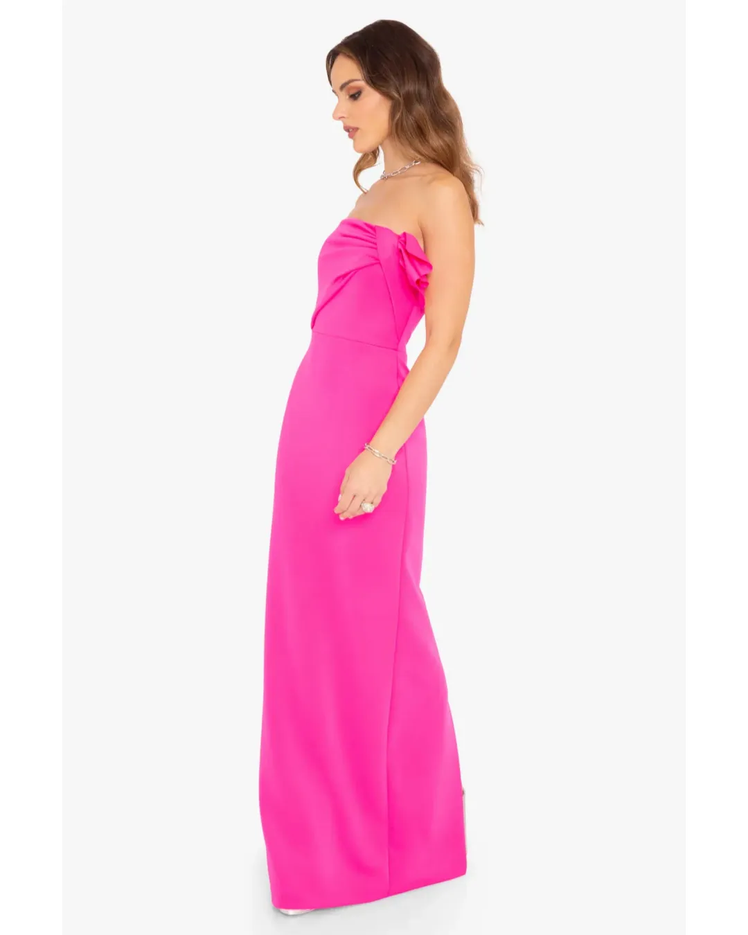 Black Halo Divina Gown Iconic Pink Size XS / AU 6 for rent on The Volte - main image