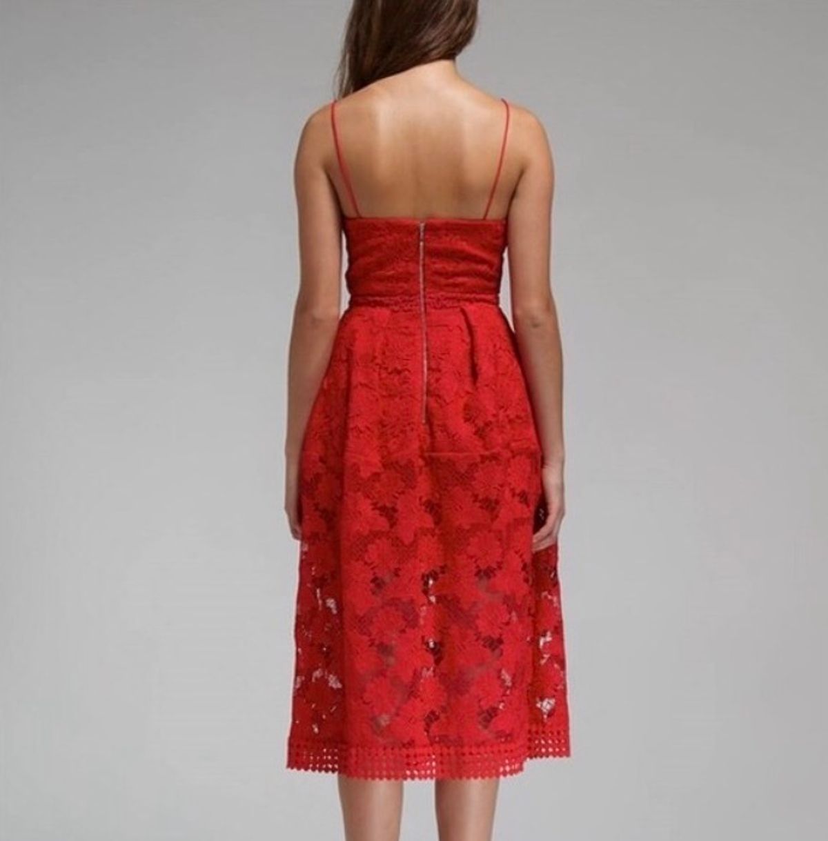 Nicholas Floral Lace Rouleau Ball Dress - Image 2