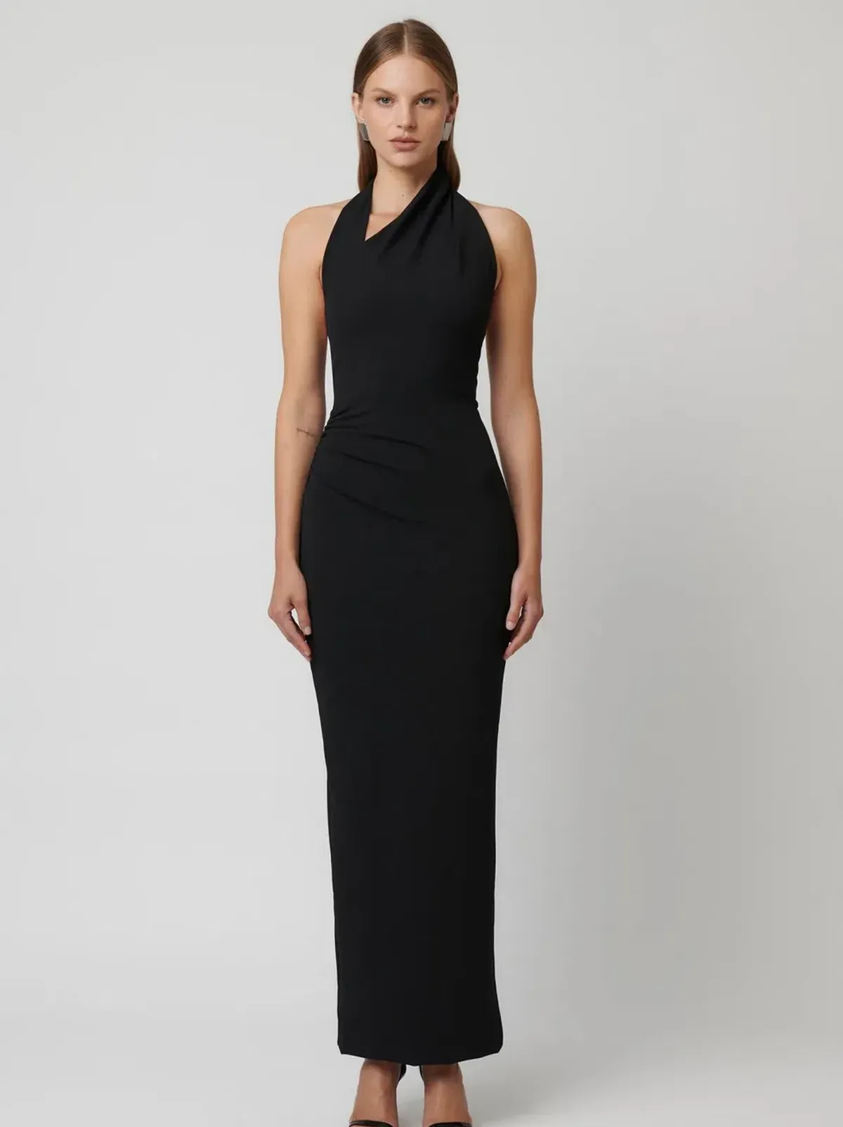 Effie Kats Galan Dress Black Size Medium/10 for rent on The Volte - main image