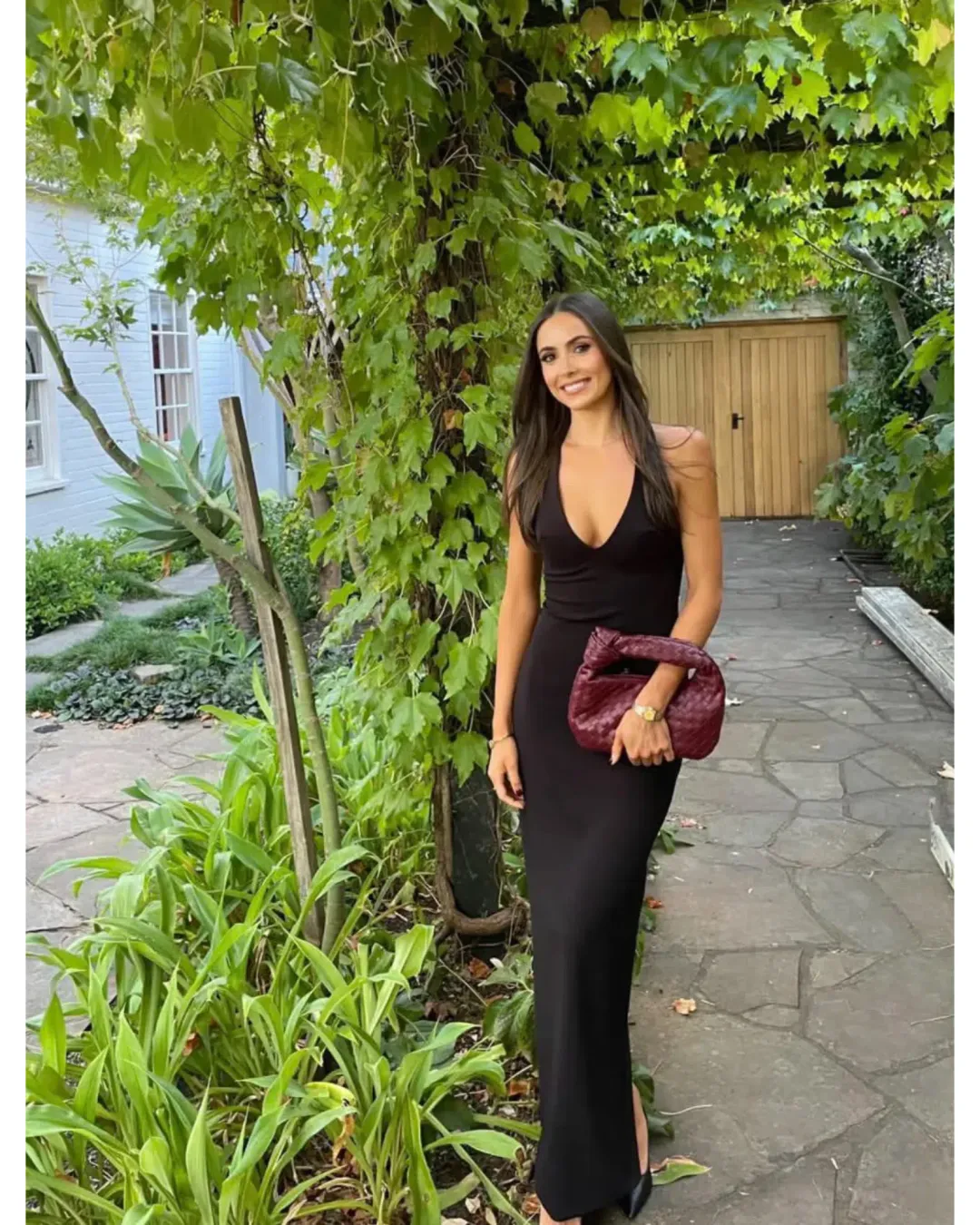 Effie Kats Eiza Gown Black Size AU 6 for rent on The Volte - main image