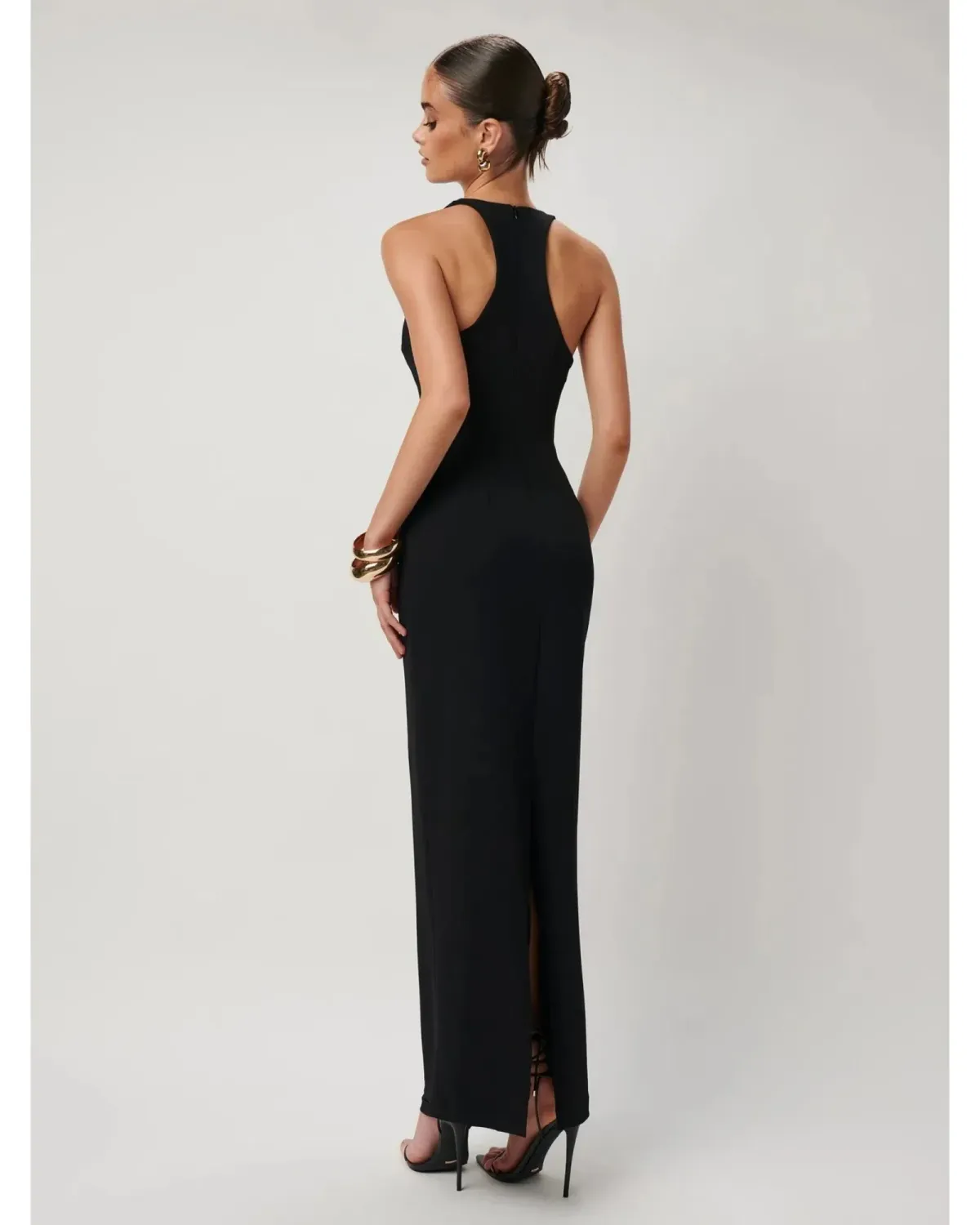 Effie Kats Eiza Gown Black Size AU 6 - Image 3