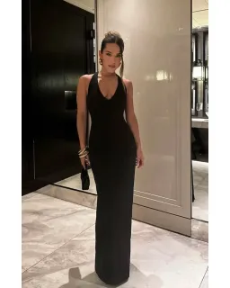 Effie Kats Eiza Gown Black Size AU 6 for rent on The Volte - image 4