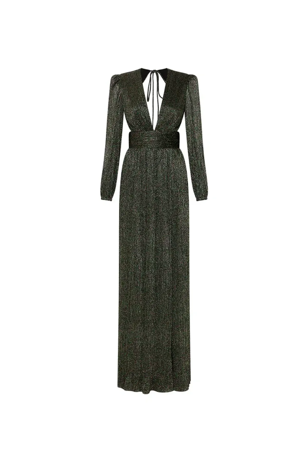 Rebecca Vallance Giverny Long Sleeve Gown in Green Size AU 12 - Image 5