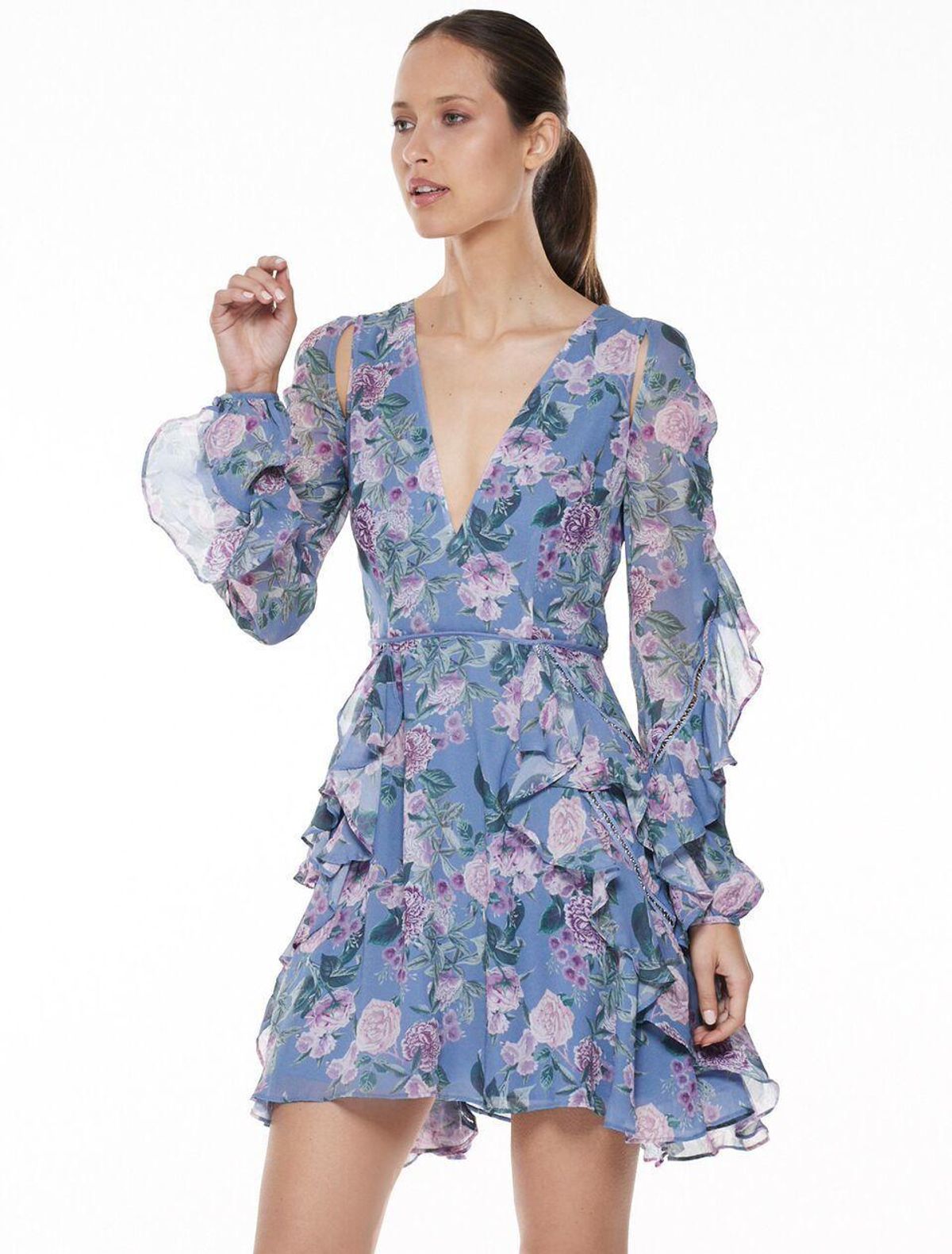Here and Now Mini Dress for rent on The Volte - main image