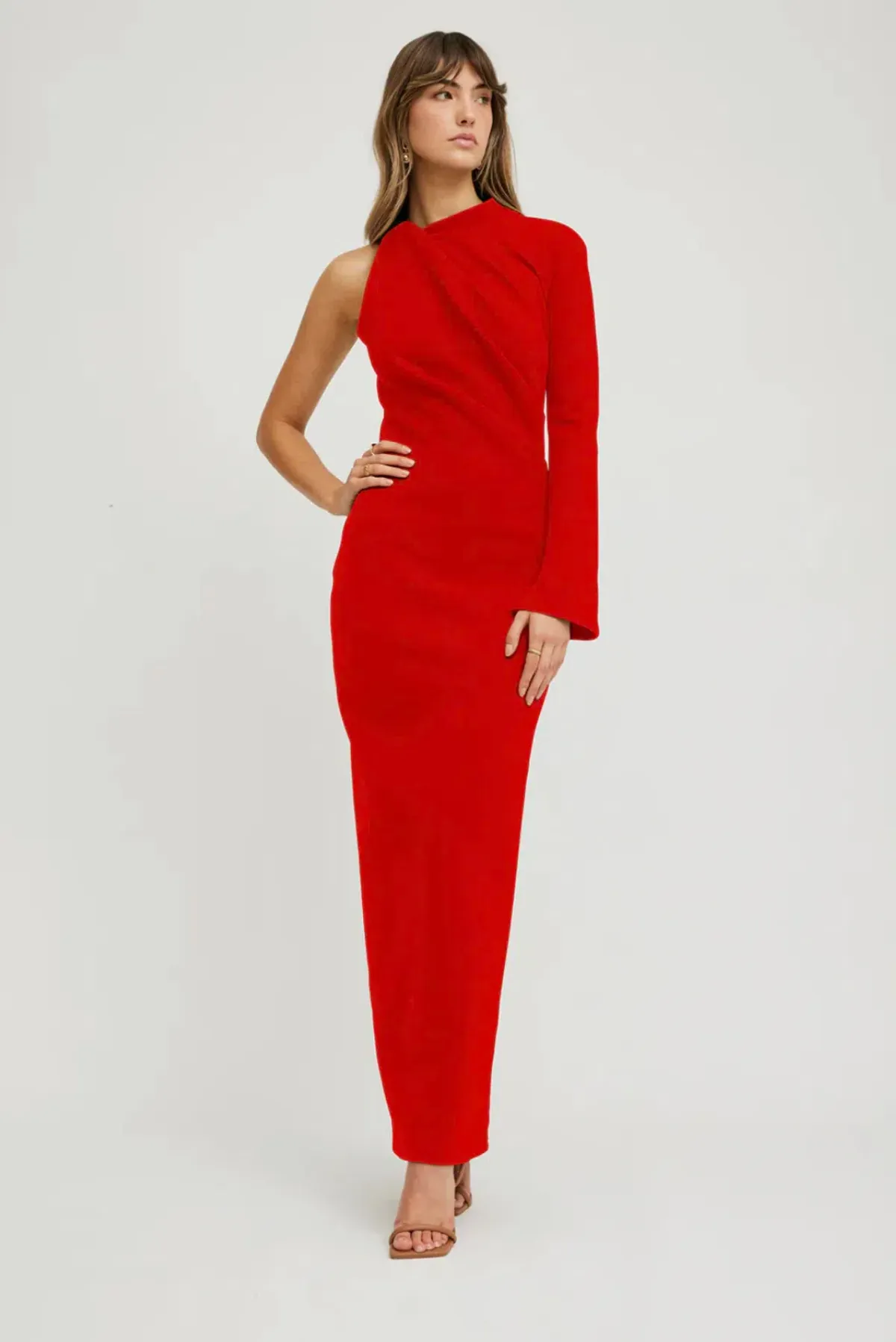 Tojhà Haniya Maxi Dress Red Size 8 - Image 2