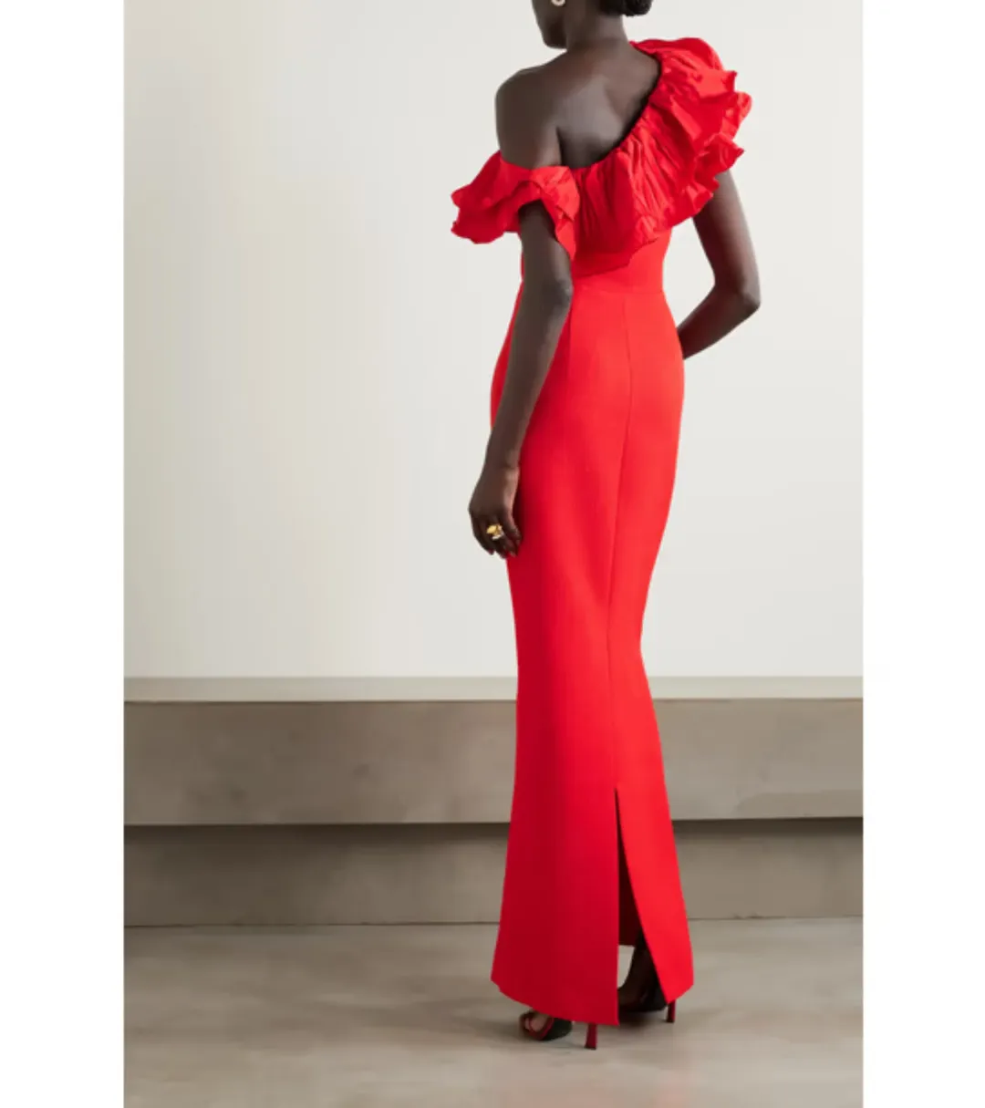Rebecca Vallance | Chiara Gown | Red | Size 8 for rent on The Volte - main image