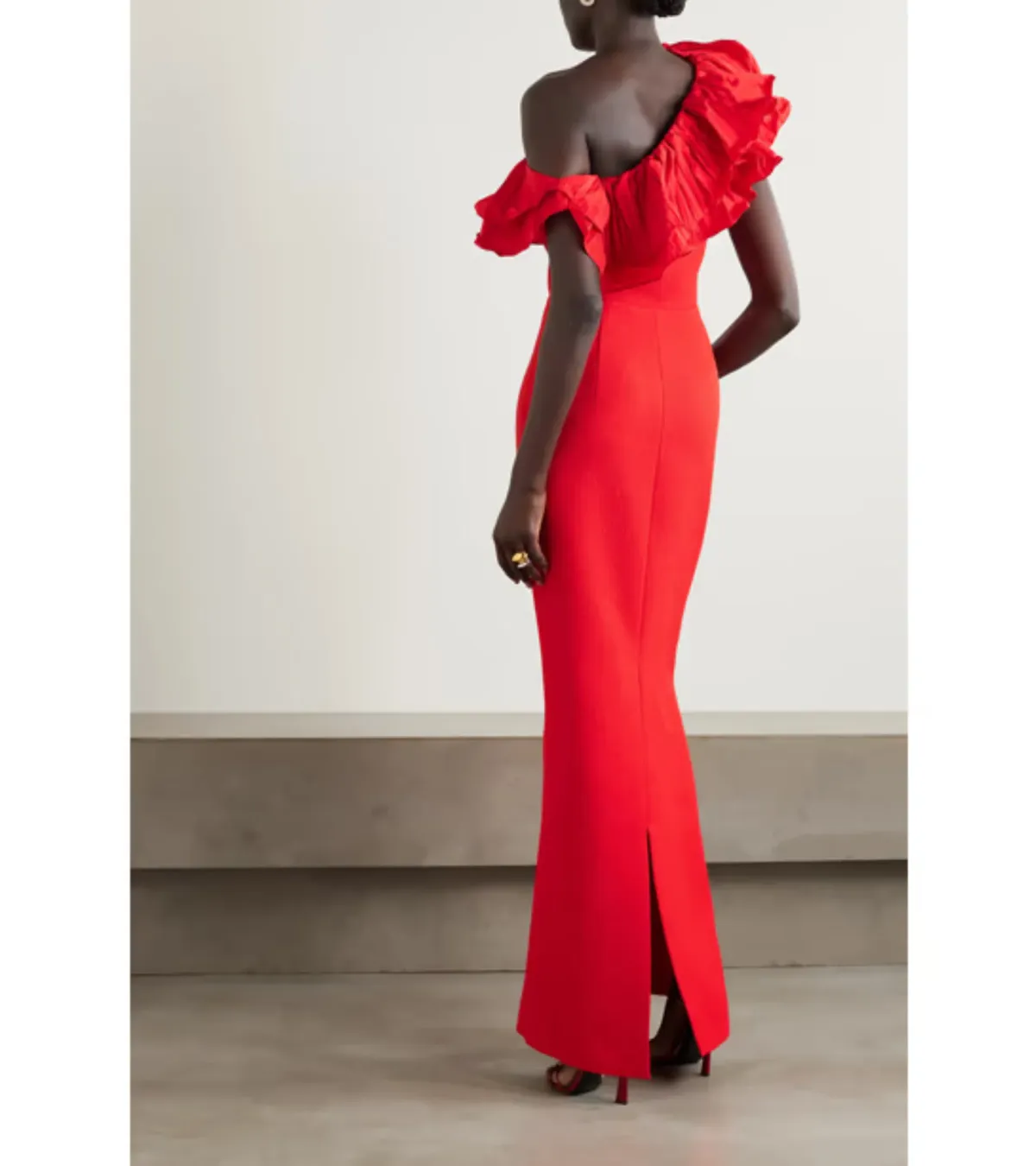 Rebecca Vallance | Chiara Gown | Red | Size 8 - Image 3
