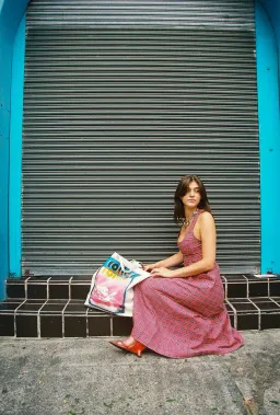 Katharina Lou The Annabel Maxi Dress in Red Tartan Size XL / AU 14 for rent on The Volte - image 6