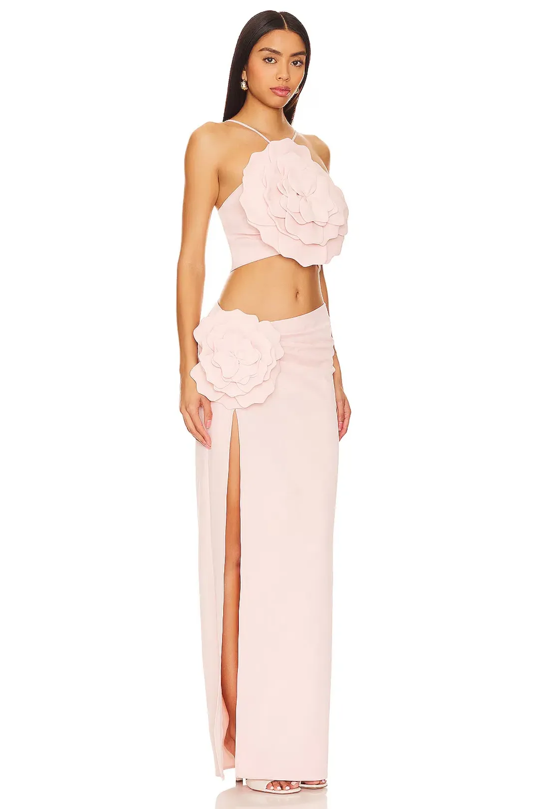 Lovers & Friends Artemis Gown in Light Pink Size XS / AU 6 for rent on The Volte - main image