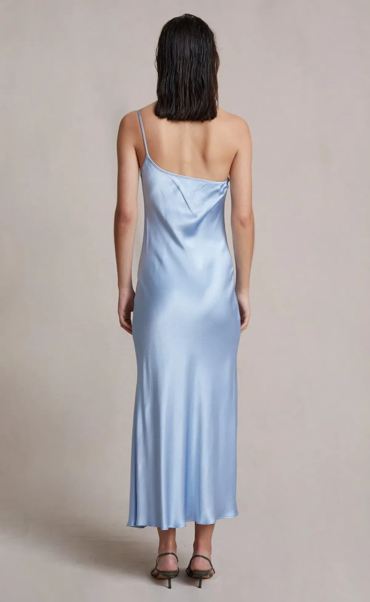 Bec & Bridge Salton Sea Midi Dress Sky Blue Size AU 8 - Image 2