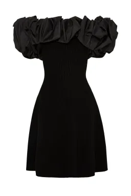 Aje Eldora Mini Dress Black Size 8 for rent on The Volte - image 4