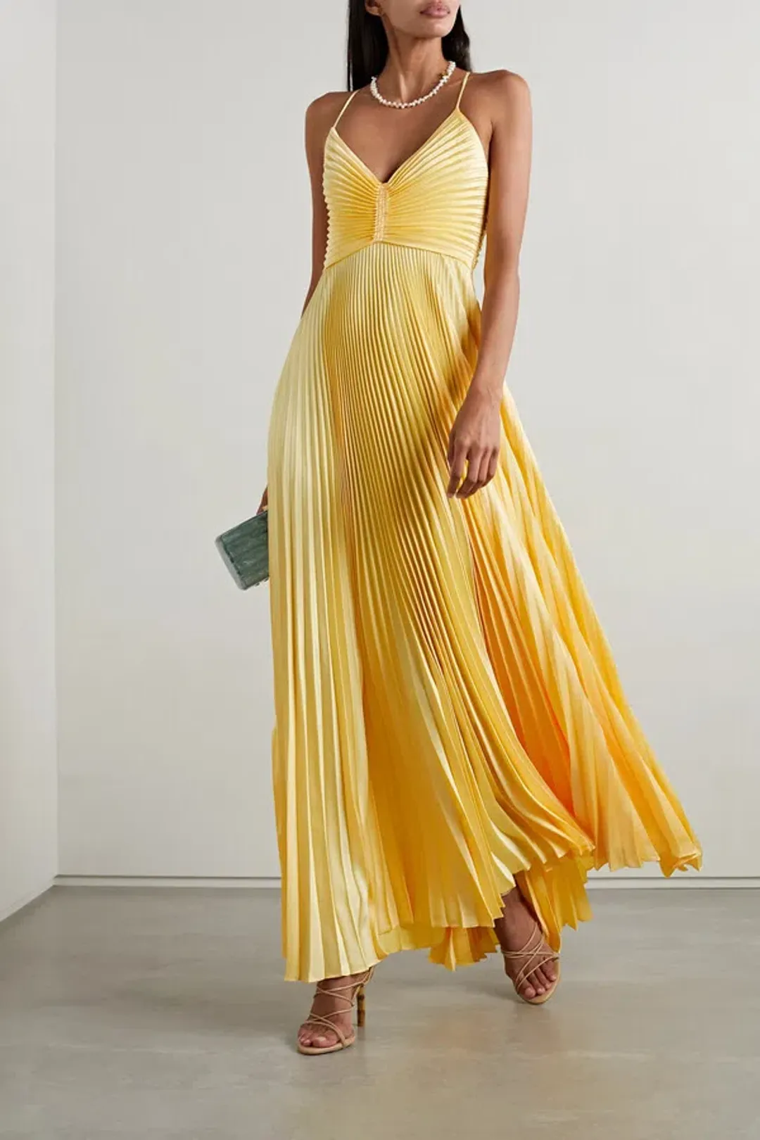 ALC Aries Dress Yellow Size 10 for rent on The Volte - main image