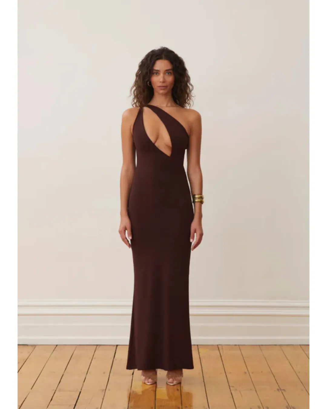Arcina Ori Jada Dress Brown Size XS / AU 6 for rent on The Volte - main image