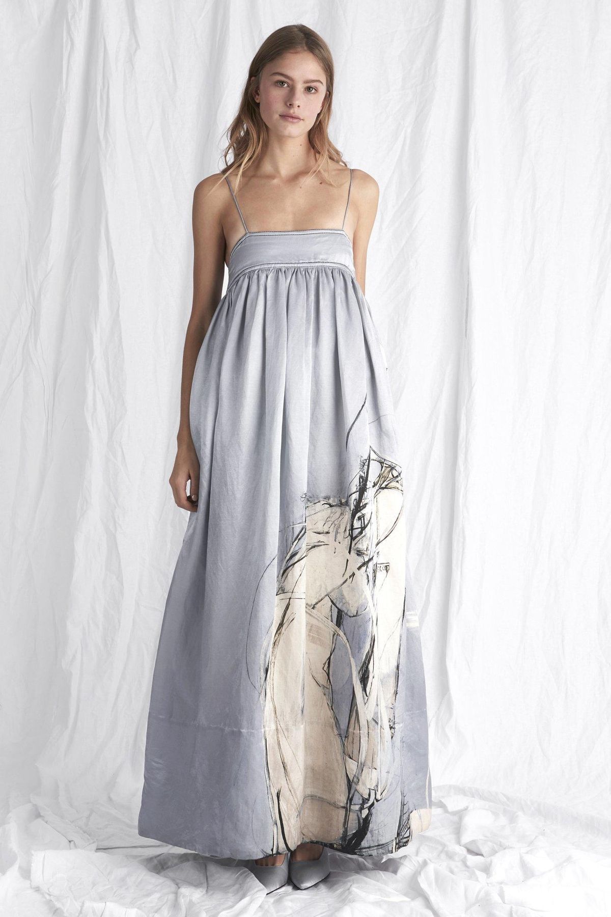 Aje Sinclair Dress Print Size 8 for rent on The Volte - main image