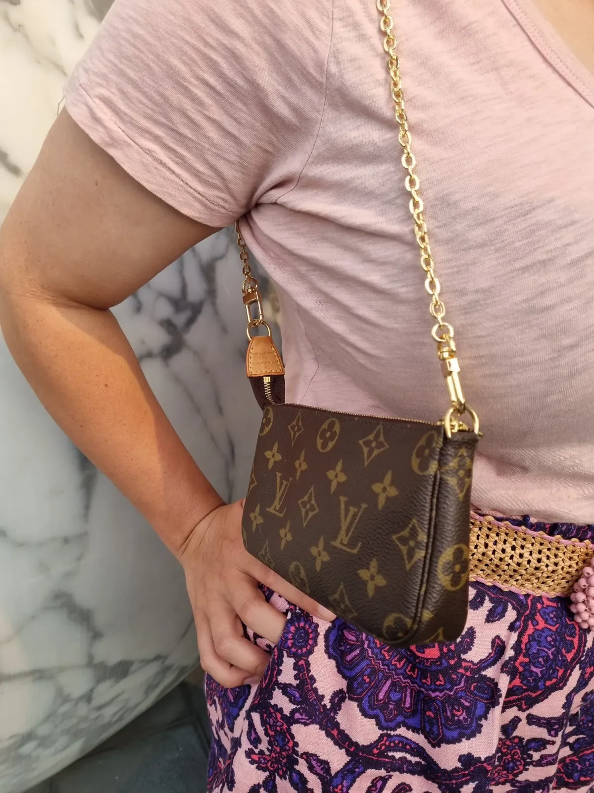 Louis Vuitton Mini Shoulder Bag Monogram - Image 3