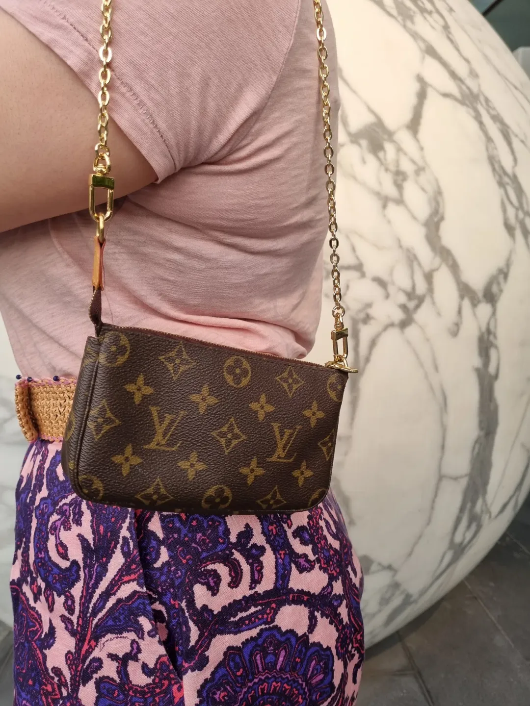 Louis Vuitton Mini Shoulder Bag Monogram for rent on The Volte - main image