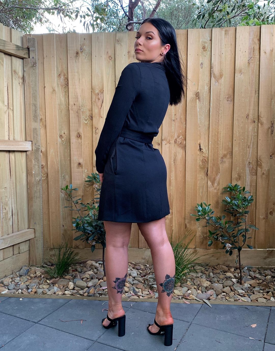 Kookai Edwina Blazer Dress - Black Size 8 for rent on The Volte - main image