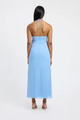 Kookai Elsa Beaded Maxi Dress Powder Blue Size 8 for rent on The Volte - image 2