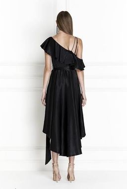 SENNA SATIN WRAP DRESS for rent on The Volte - image 2