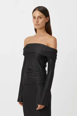 Camilla And Marc Shaw Strapless Dress In Black Size 8 / AU 8 for rent on The Volte - image 2
