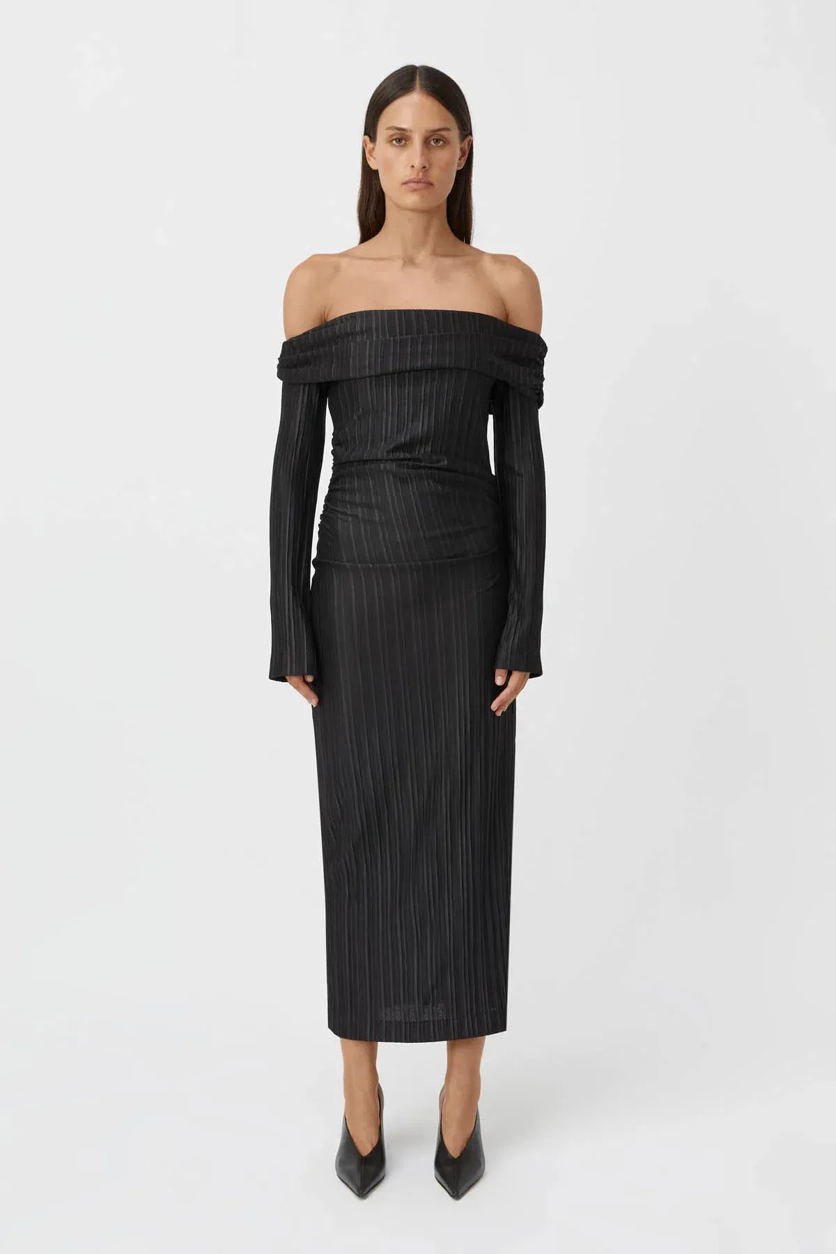 Camilla And Marc Shaw Strapless Dress In Black Size 8 / AU 8 for rent on The Volte - main image